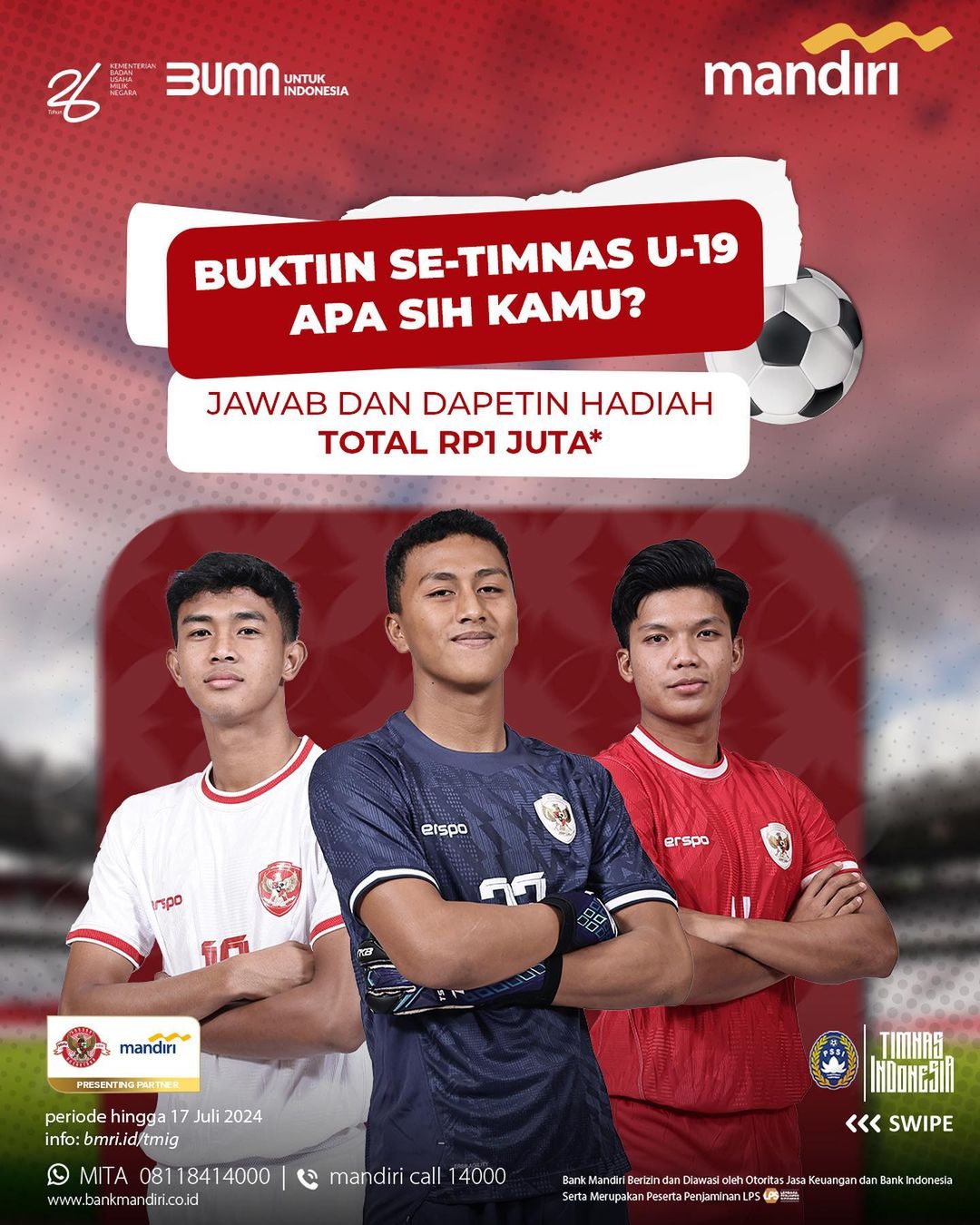 Hypeabis Daftar 23 Pemain Timnas Indonesia Di Piala AFF U 19 2024