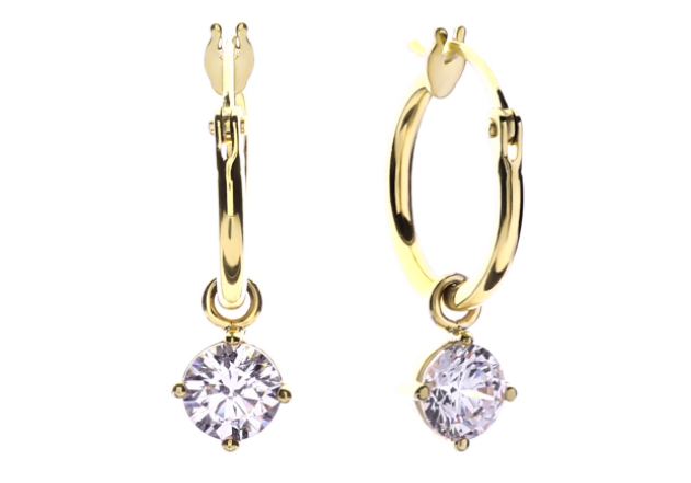 Chessy Gold Earrings (The Aurum Lab)