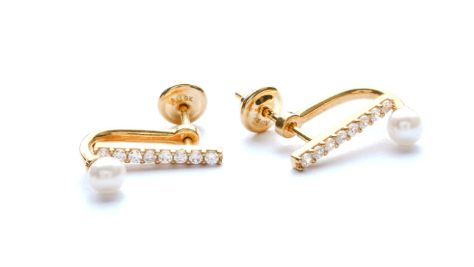 Karlene Gold Earrings (The Aurum Lab)