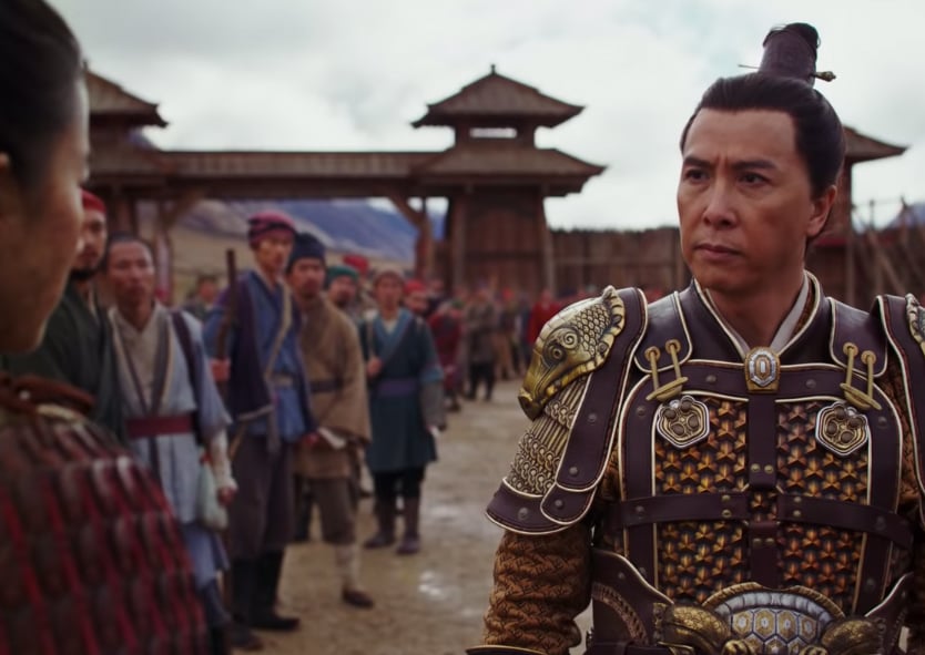 Donnie Yen dalam film live-action Mulan. (Dok. Walt Disney Studios)