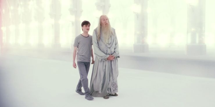 Harry dan Dumbledore di Harry Potter and the Deathly Hallows Part 2 (Dok. Warner Bros)