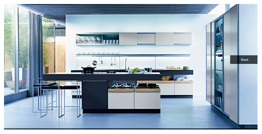 Ilustrasi dapur modern
