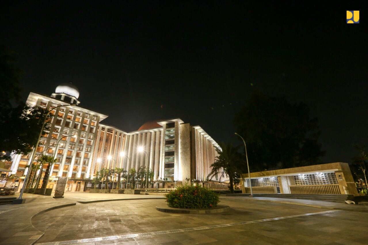 Kawasan Masjid Istiqlal (Dok. Kementerian PUPR)