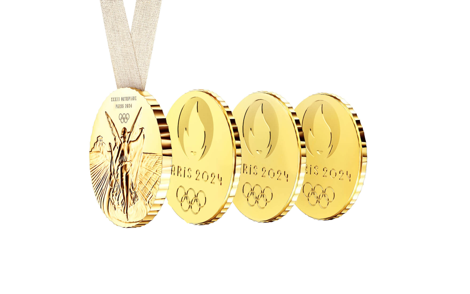 Hypeabis Desain Medali Olimpiade Paris 2024, Kepingannya Bisa