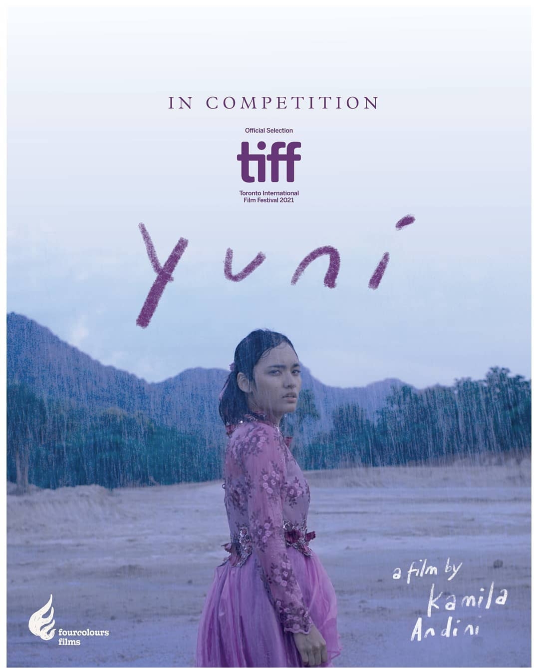 Poster film Yuni (Dok. Fourcolours Film)
