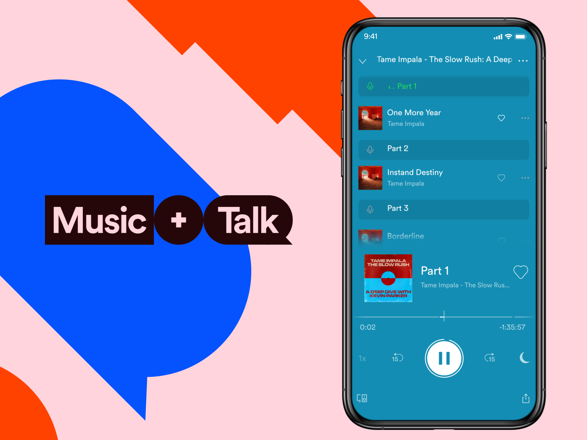 Tampilan fitur Music + Talk. (Dok. Spotify)