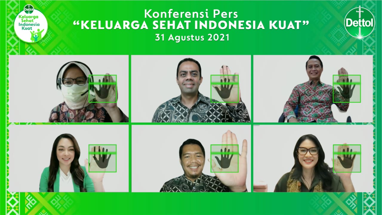 Acara peluncuran gerakan Keluarga Sehat Indonesia Kuat (Dok. Reckitt Indonesia)