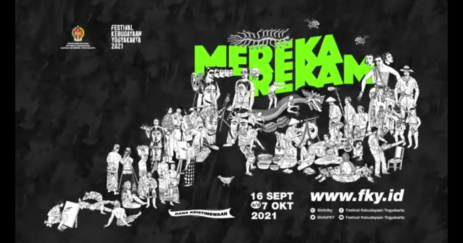 Festival Kesenian Yogyakarta 2021 "Mereka Rekam" (Dok. FKY)