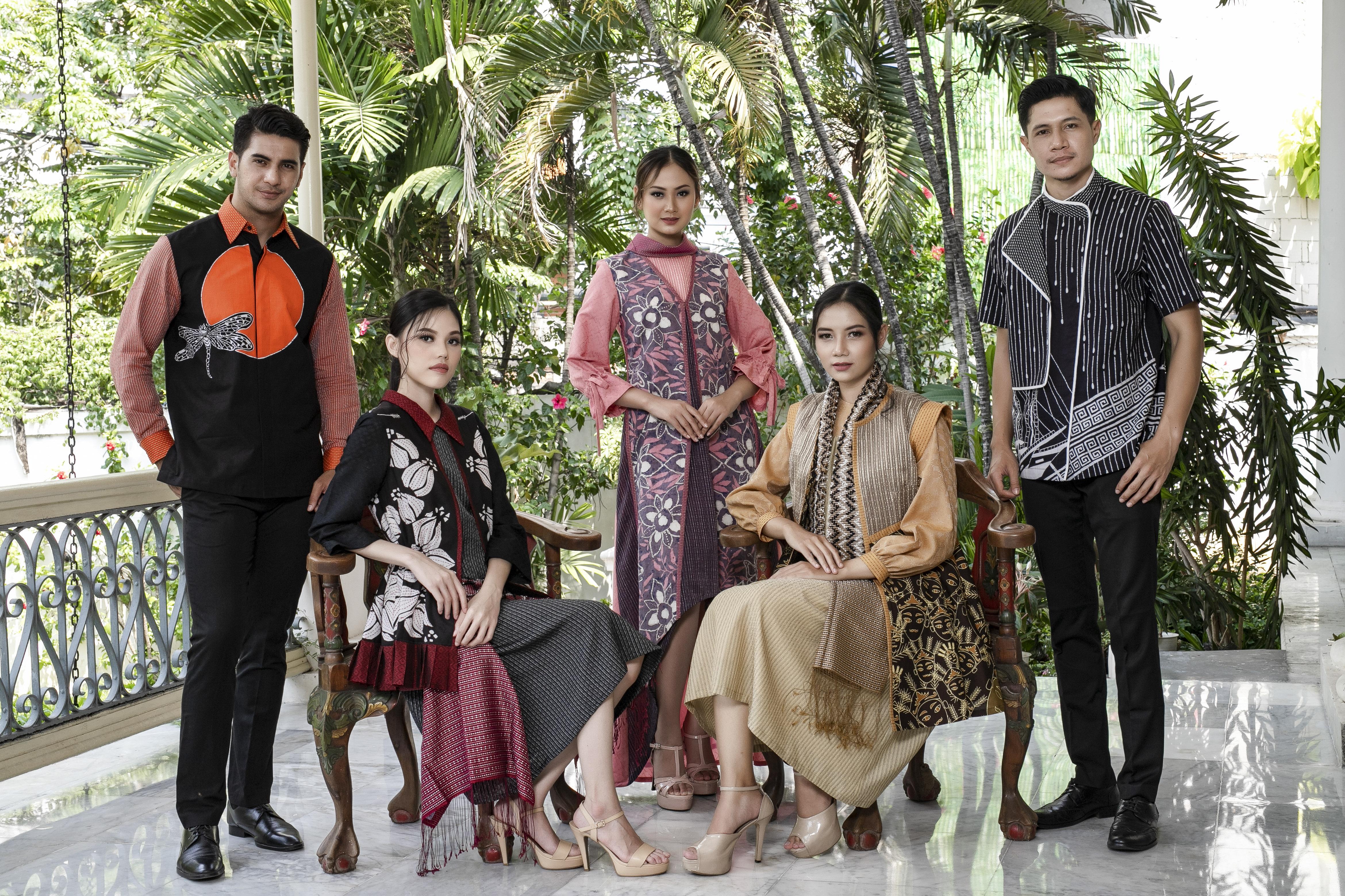 Koleksi Batik Betawi karya desainer Wignyo. (Dok. Tenun Gaya)