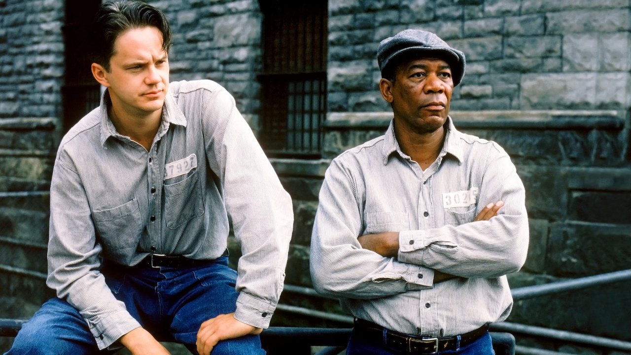 Tim Robbins dan Morgan Freeman di The Shawshank Redemption. (Dok. Columbia Pictures)