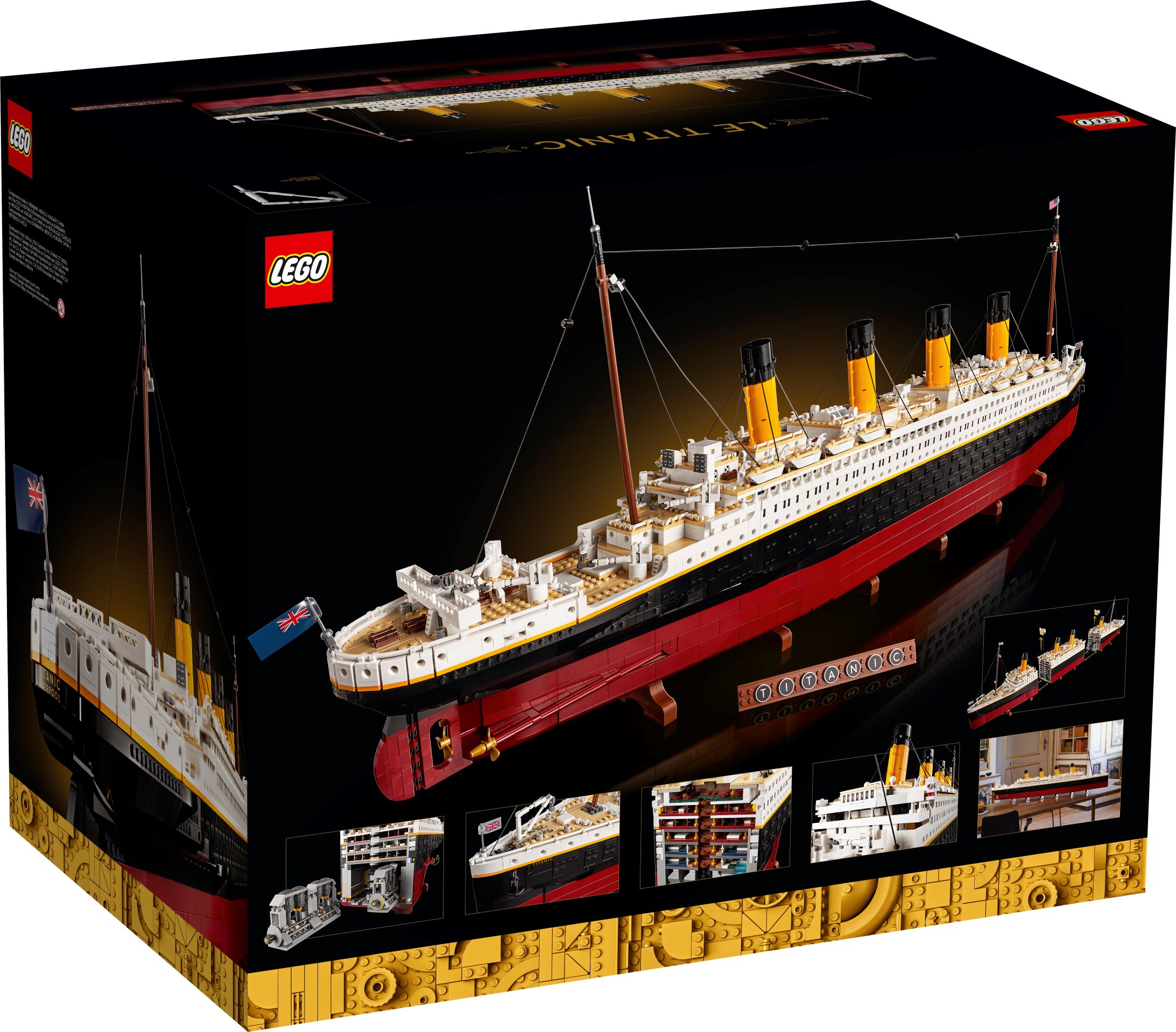 LEGO Replika RMS Titanic. (Dok. LEGO Group)