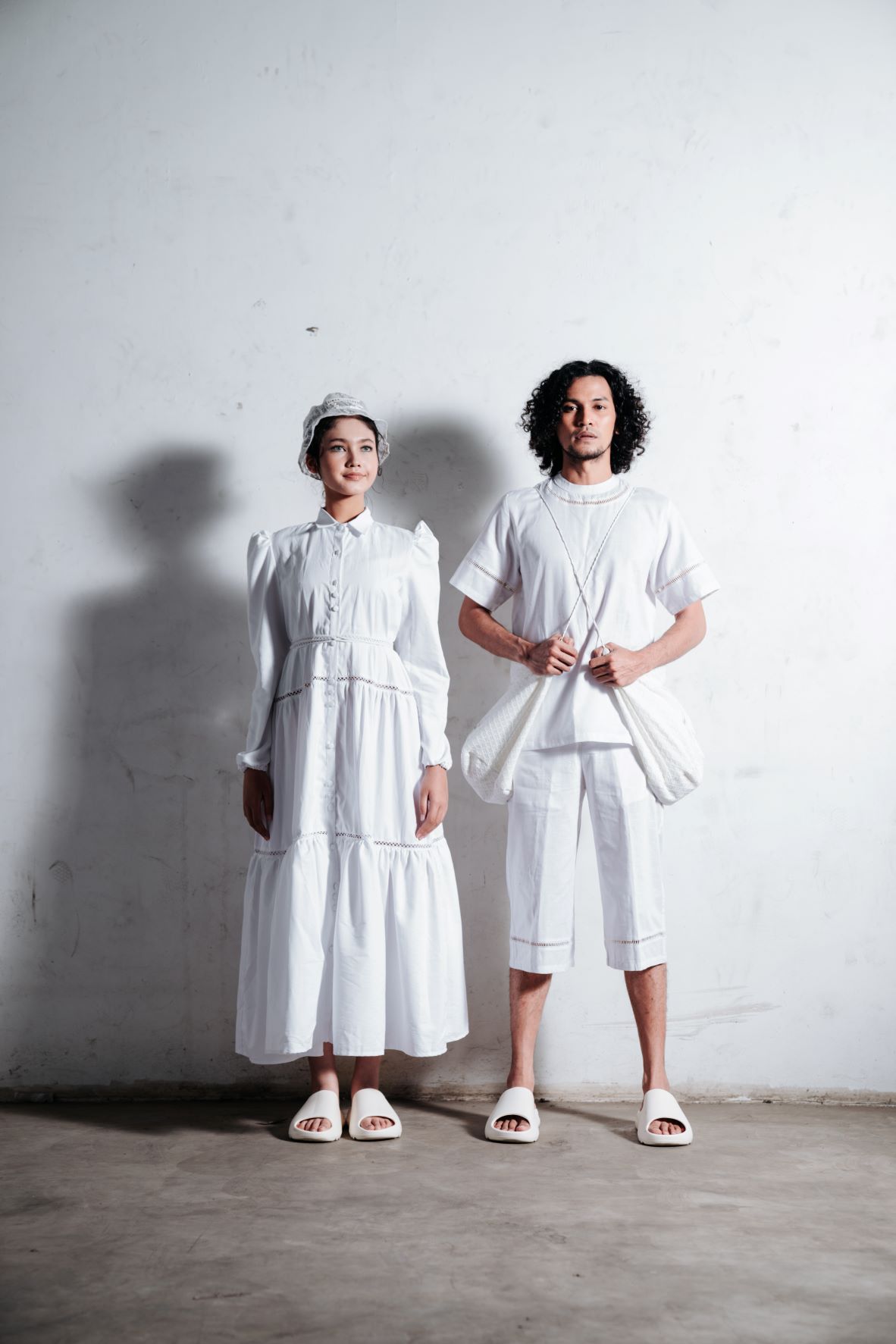 Purity karya Bima Wijasana, Motion karya Bianca Benita & Adequate karya Karen Christy. (Dok .Tama Fashion Design Competition 2021)