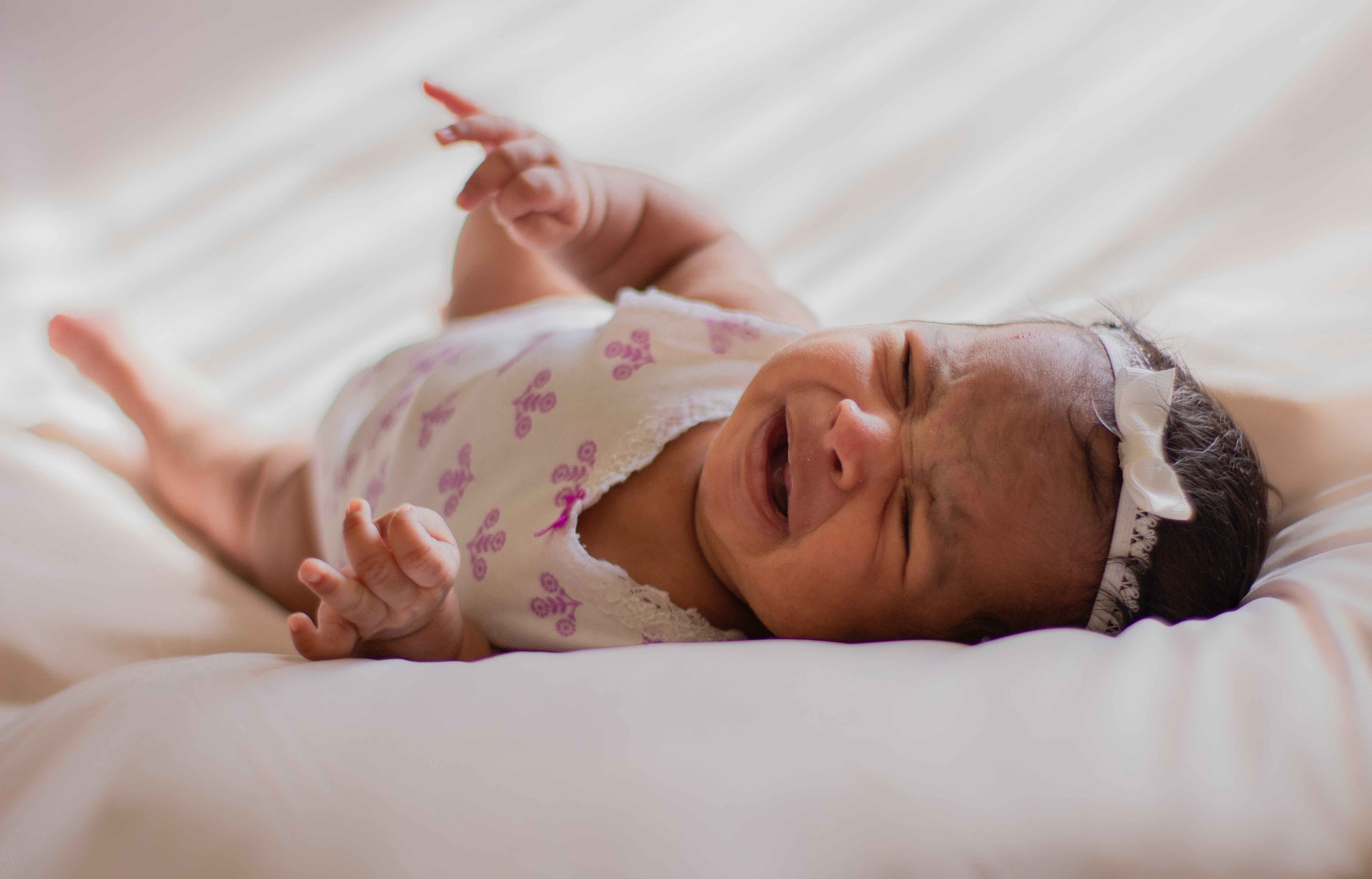 Ilustrasi bayi menangis (Dok. Laura Garcia/Pexels)