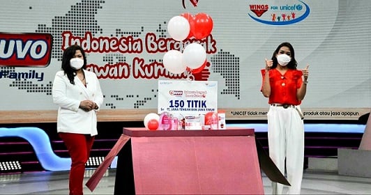 Peluncuran kampanye Indonesia Bergerak Lawan Kuman (dok. Wings Group)