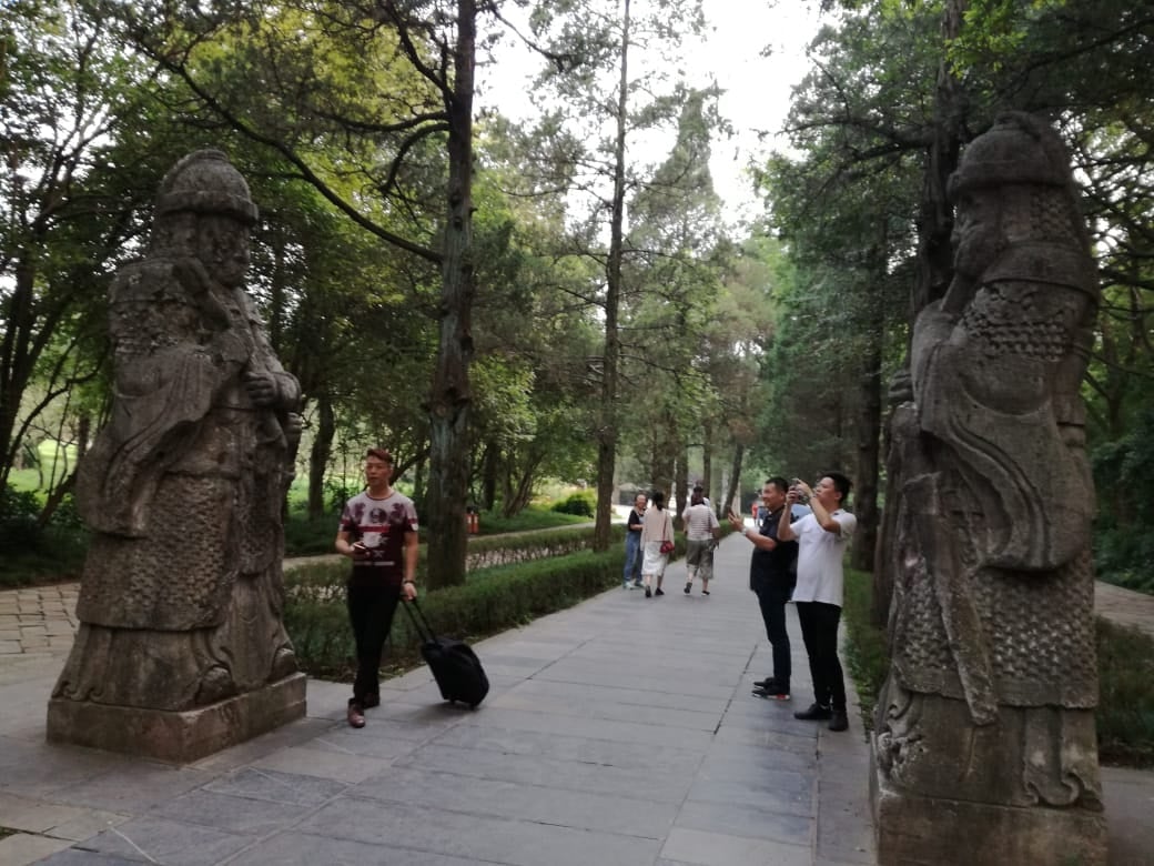 Pemandangan taman di destinasi Zhongshan. dok.Roni