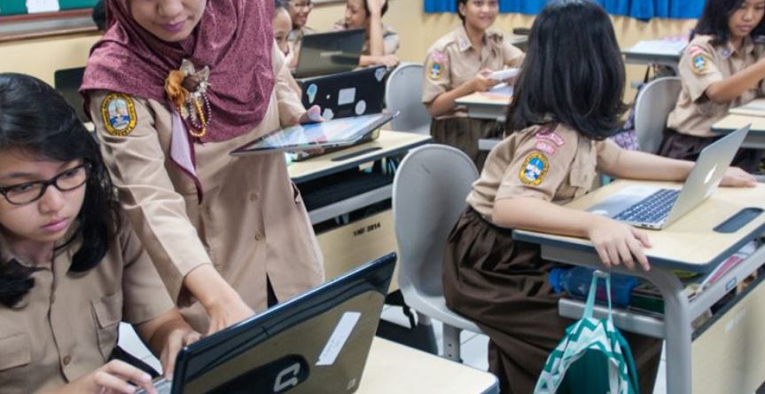 Iluistrasi para siswa di sekolah (Dok. Dinas Pendidikan DKI Jakarta)