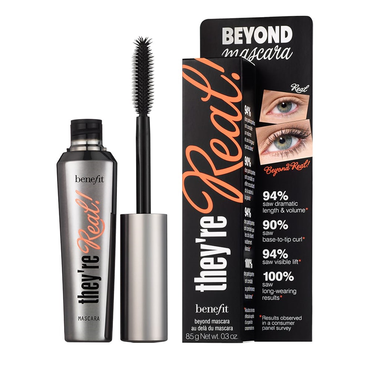 Benefit They’re Real Lengthening Mascara. (Dok. Benefit Cosmetics)