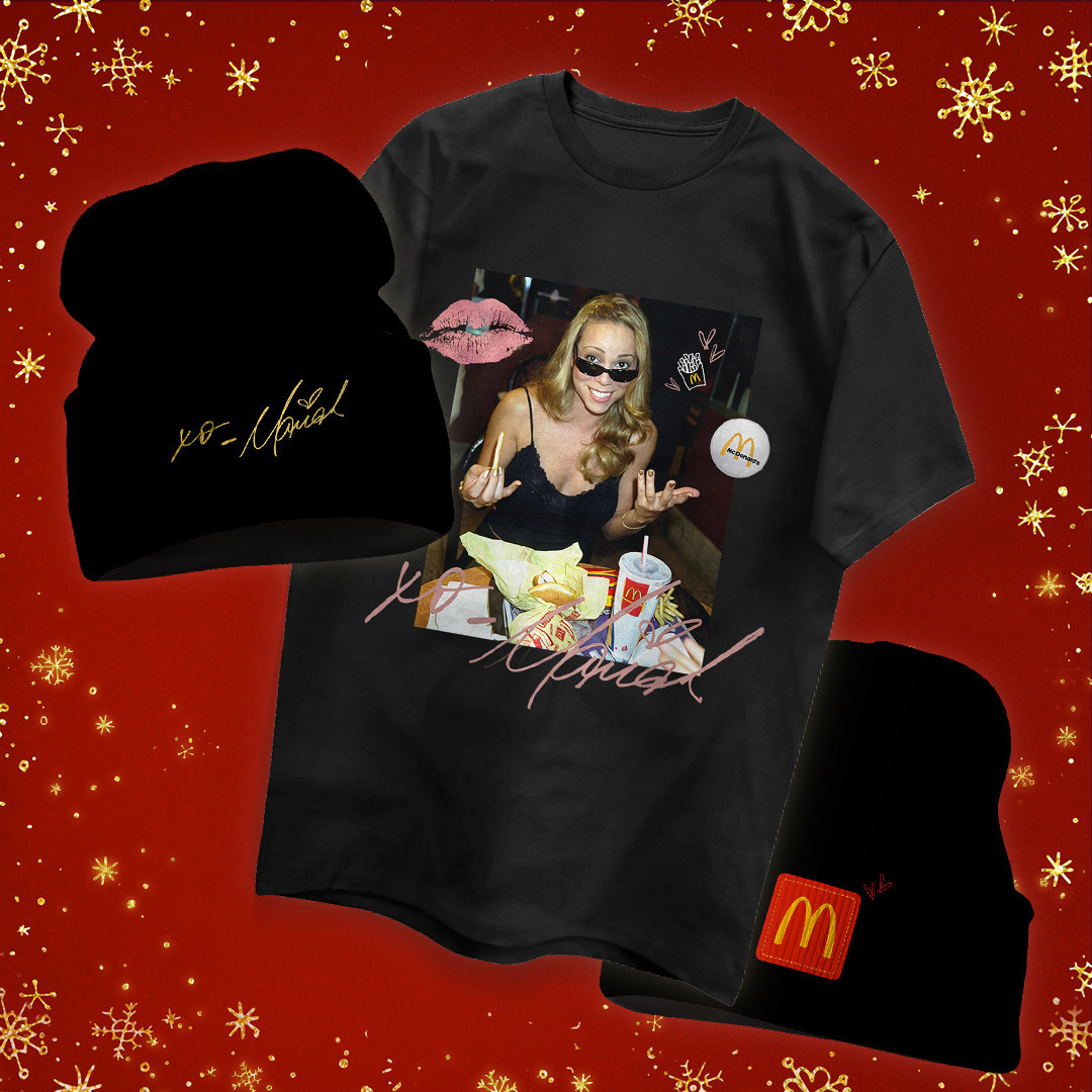 Merchandise Mariah X McDonald's. (Dok. McDonald's)