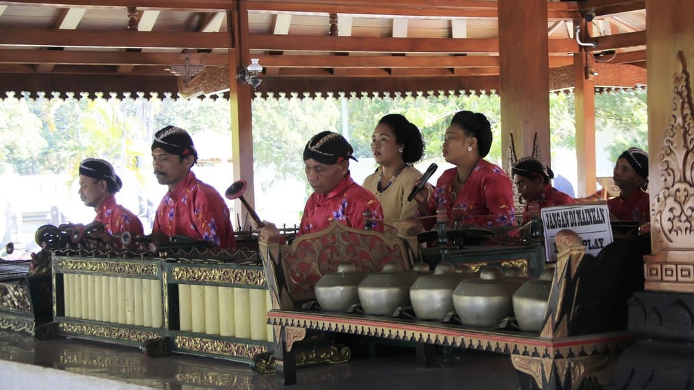 Salah satu pementasan kelompok Gamelan di Yogyakarta (Dok. Indonesia Kaya)