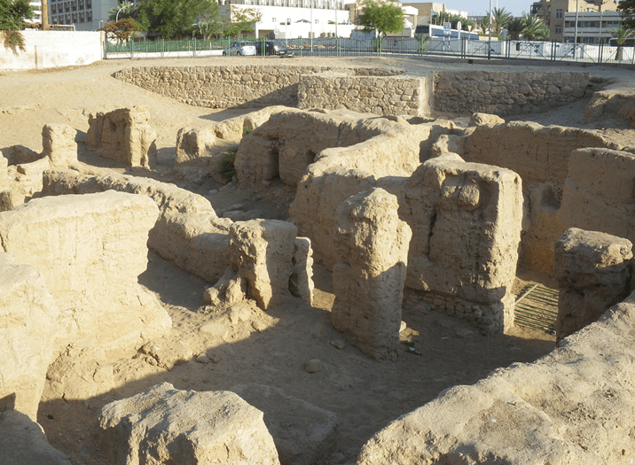 Reruntuhan Gereja Aqaba. (Dok. Wikimedia)