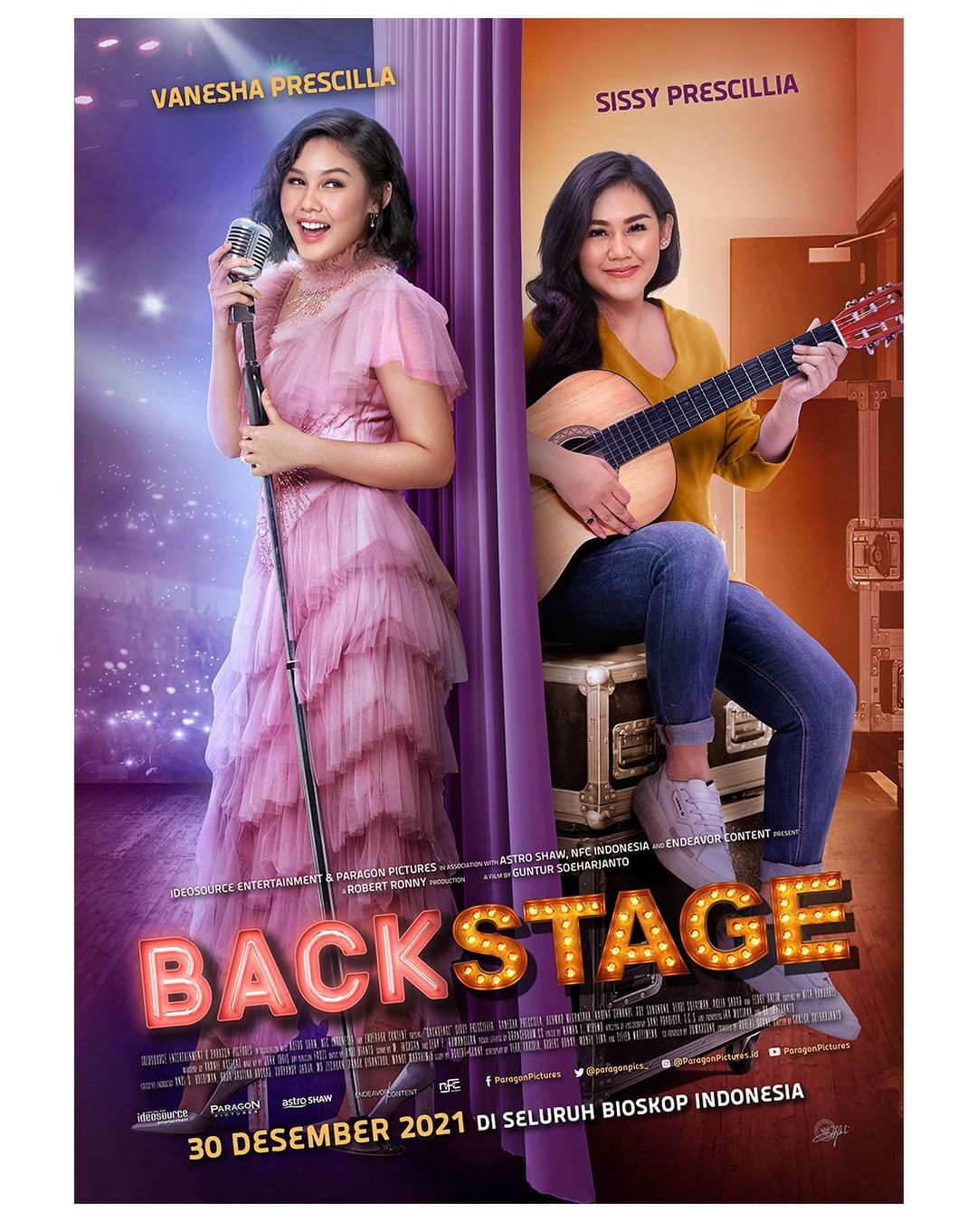 Poster film Backstage (Dok. Paragon Pictures)