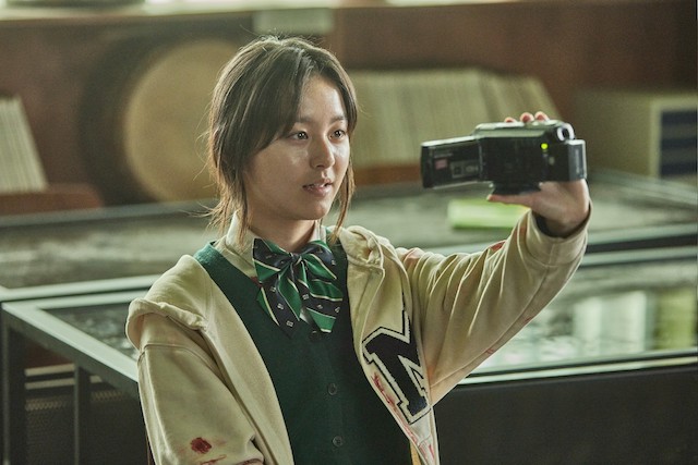 Karakter Nam On-jo (Park Ji-hoo) dalam All of Us Are Dead. (Dok. Netflix)