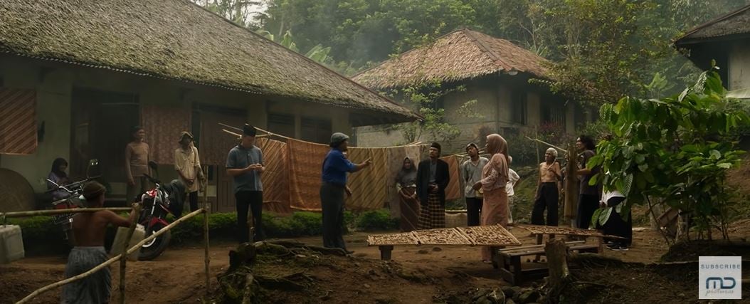 Cuplikan film Makmum 2 yang berlokasi di Kampung Adat Kuta (Dok. MD Pictures)