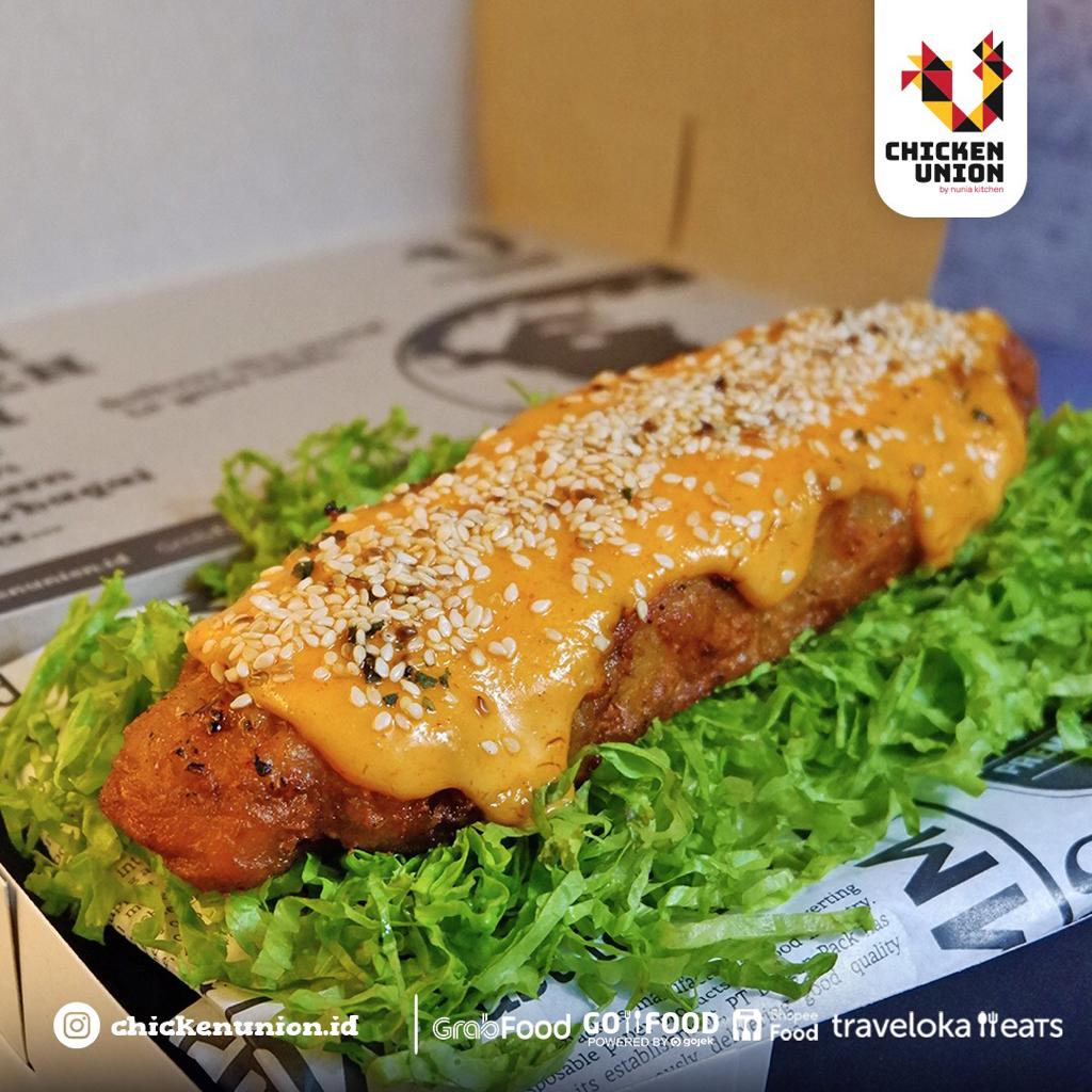 Bagel Ayam Truffle Polandia di Chicken Union. (Dok. Dokumentasi pribadi Chicken Union)