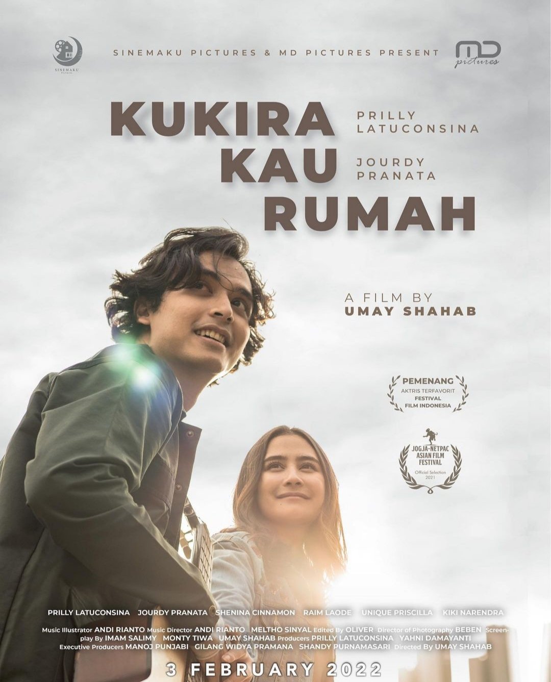 Poster film Kukira Kau Rumah (Dok. MD Pictures)