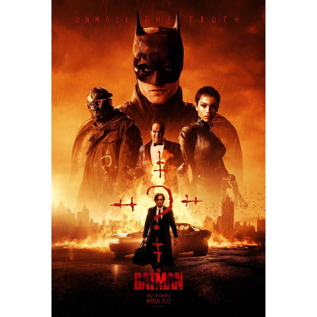 Poster film The Batman (Dok. Warner Bros)