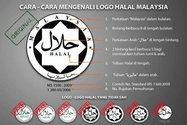 Logo halal Malaysia (dok. Twitter)