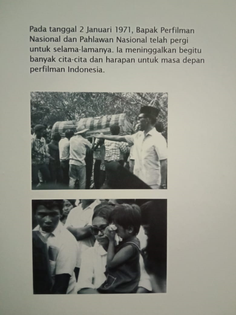 Usmar Ismail dimakamkan di TPU Karet Bivak, Jakarta. (Sumber gambar: Hypeabis/Diena Lestari)