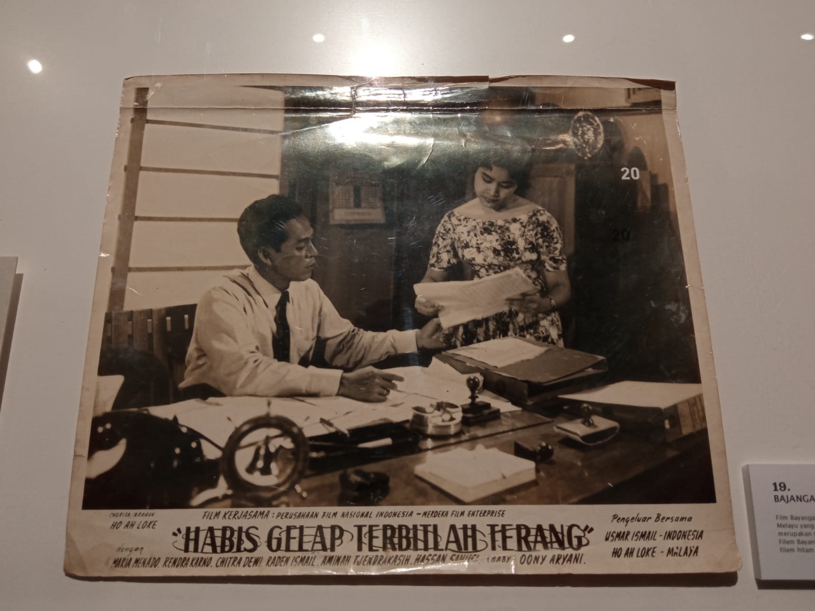 Perjalanan seni Usmar Ismail dimulai dari panggung teater sekolah hingga akhirnya dia mendirikan Perfini. (Sumber gambar: Hypeabis/Diena Lestar)