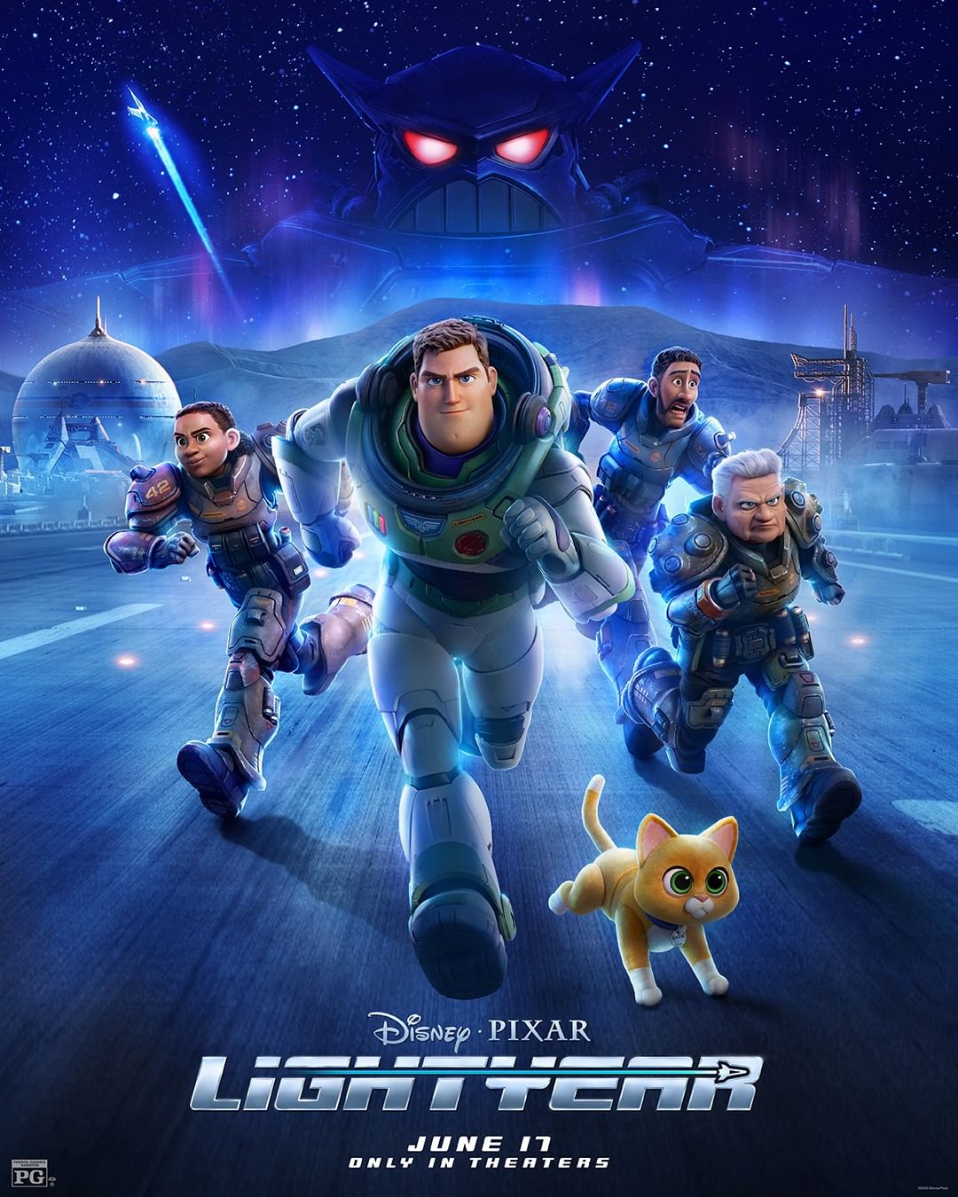 Poster film Lightyear (Sumber gambar: Pixar Animation Studios)