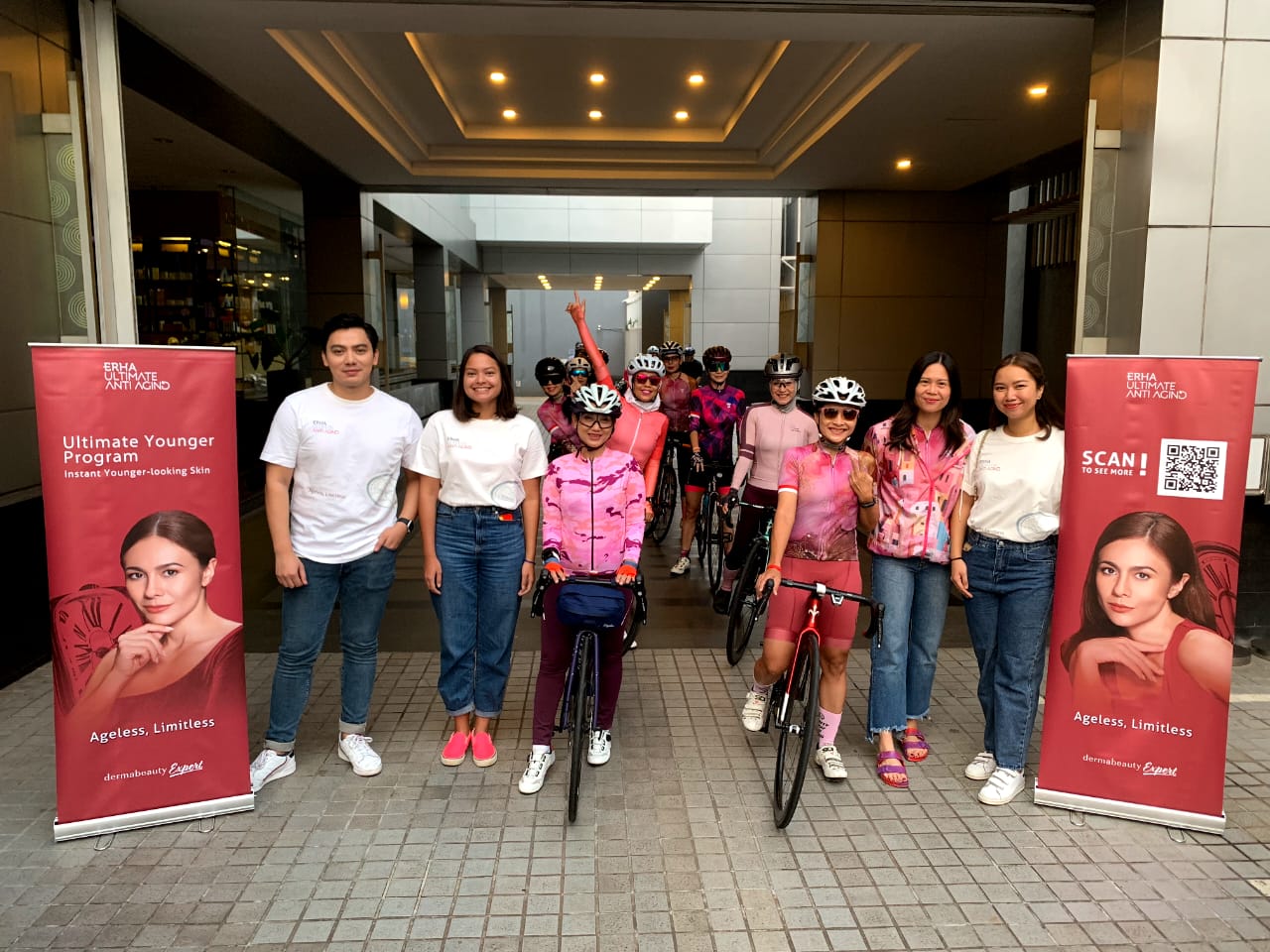 Women’s Cycling Community (WCC) Gandeng Erha Sebarkan Semangat Ageless Limitless