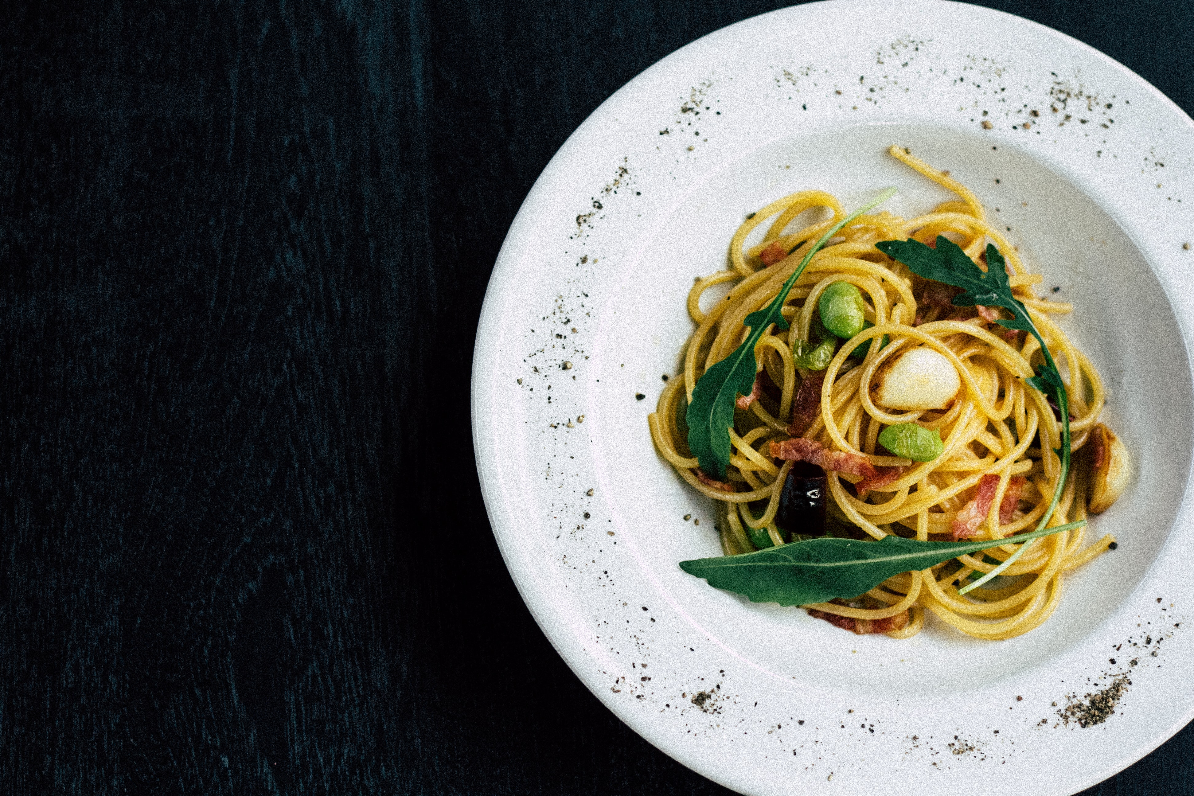 Spageti,makanan khas Itali (Sumber gambar: Unsplash/Vitchakorn)