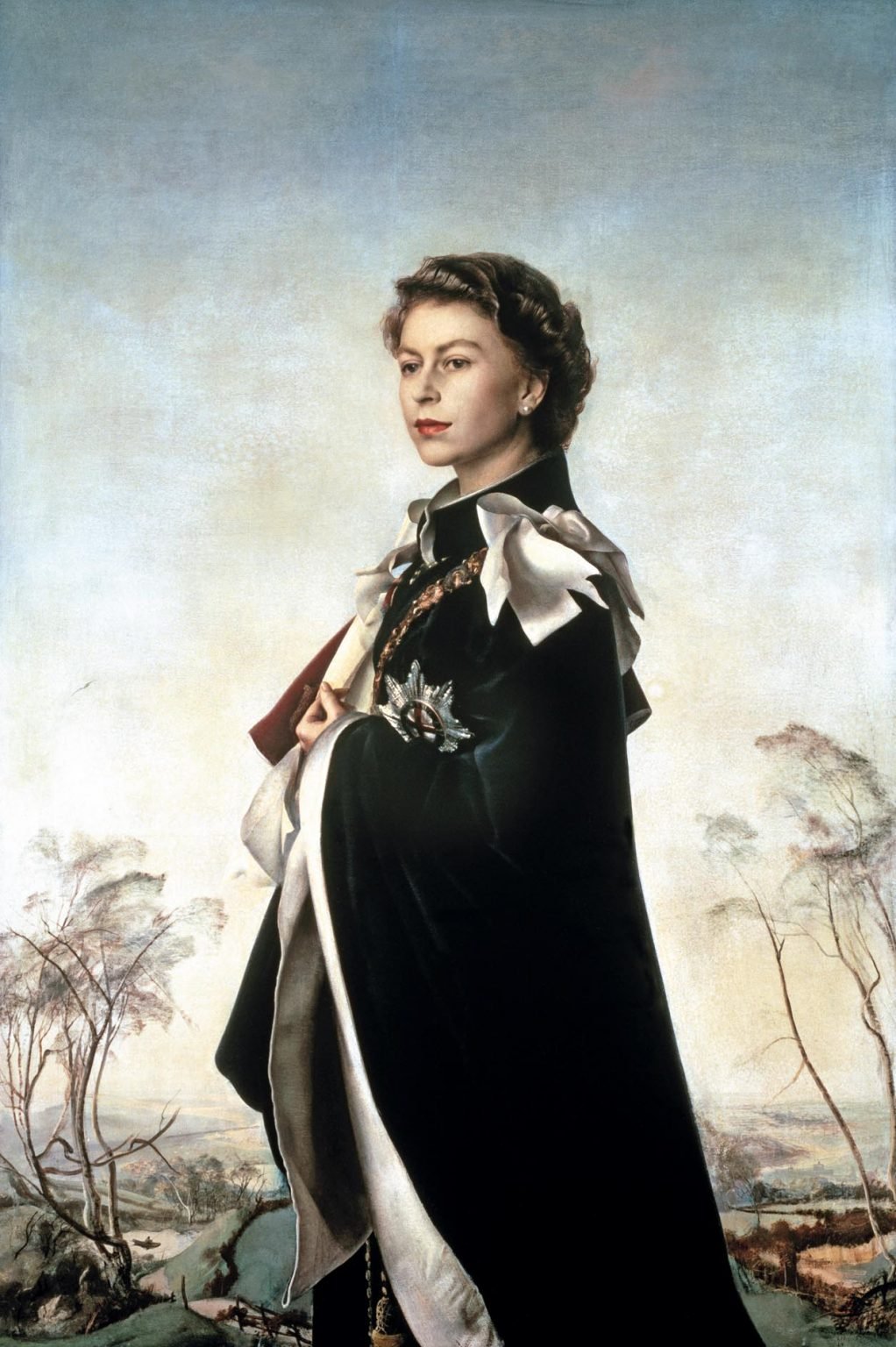 potret  Ratu Elizbeth karya 