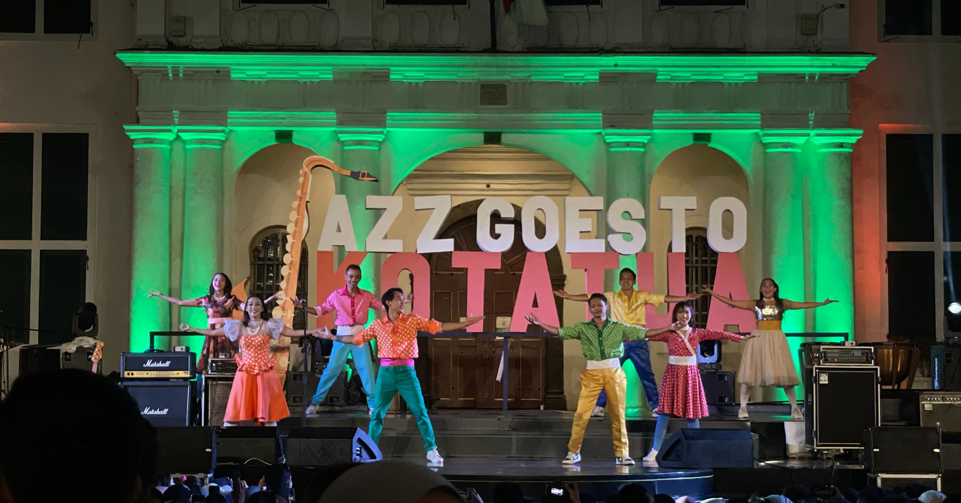 Opening modern dance Jazz Goes To Kota Tua 2022 (Sumber gambar: Indah Permata Hati/Hypeabis.id)