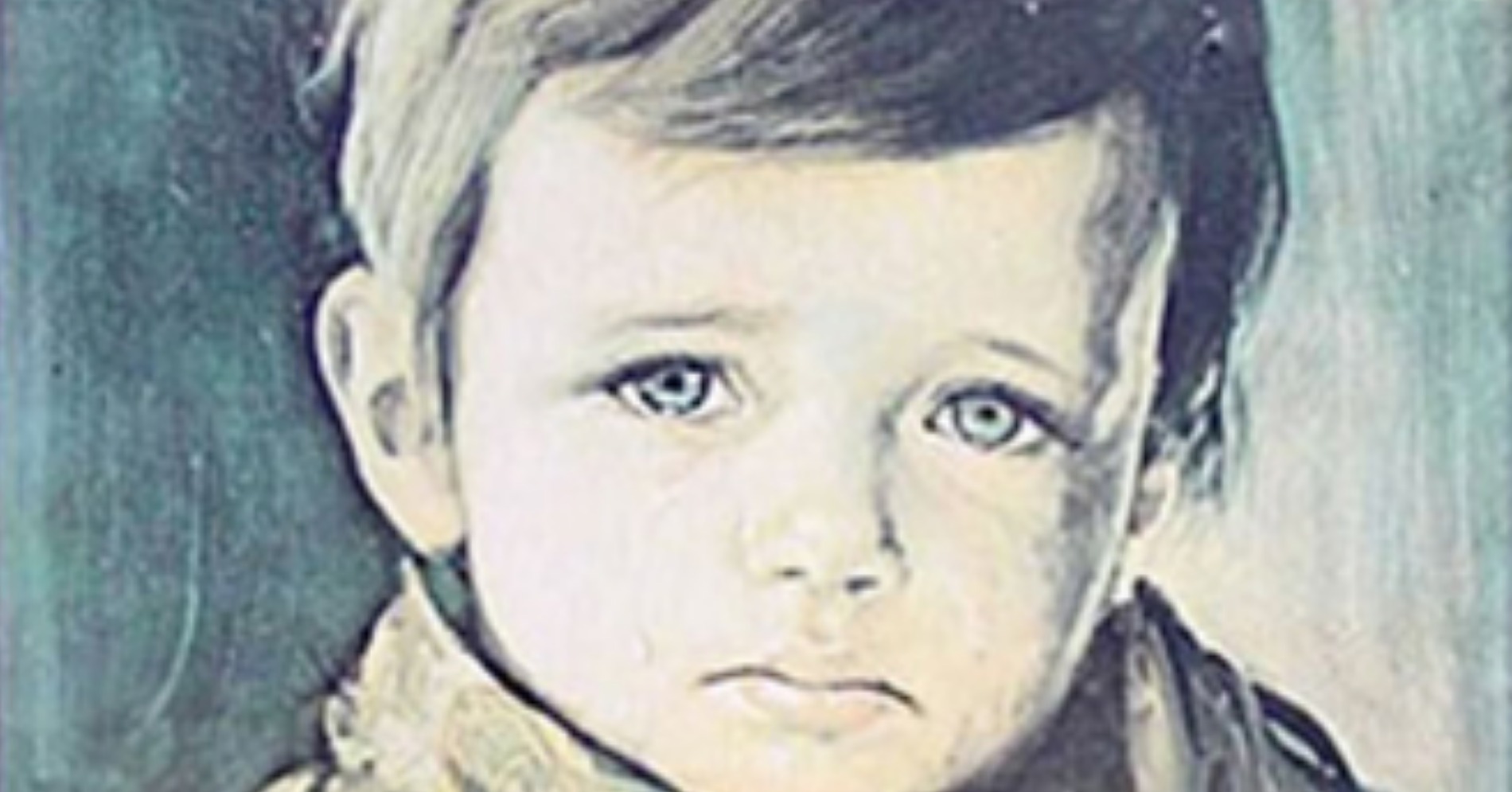  Replika lukisan Crying Boy (Sumber gambar: pensamientocritico.org)