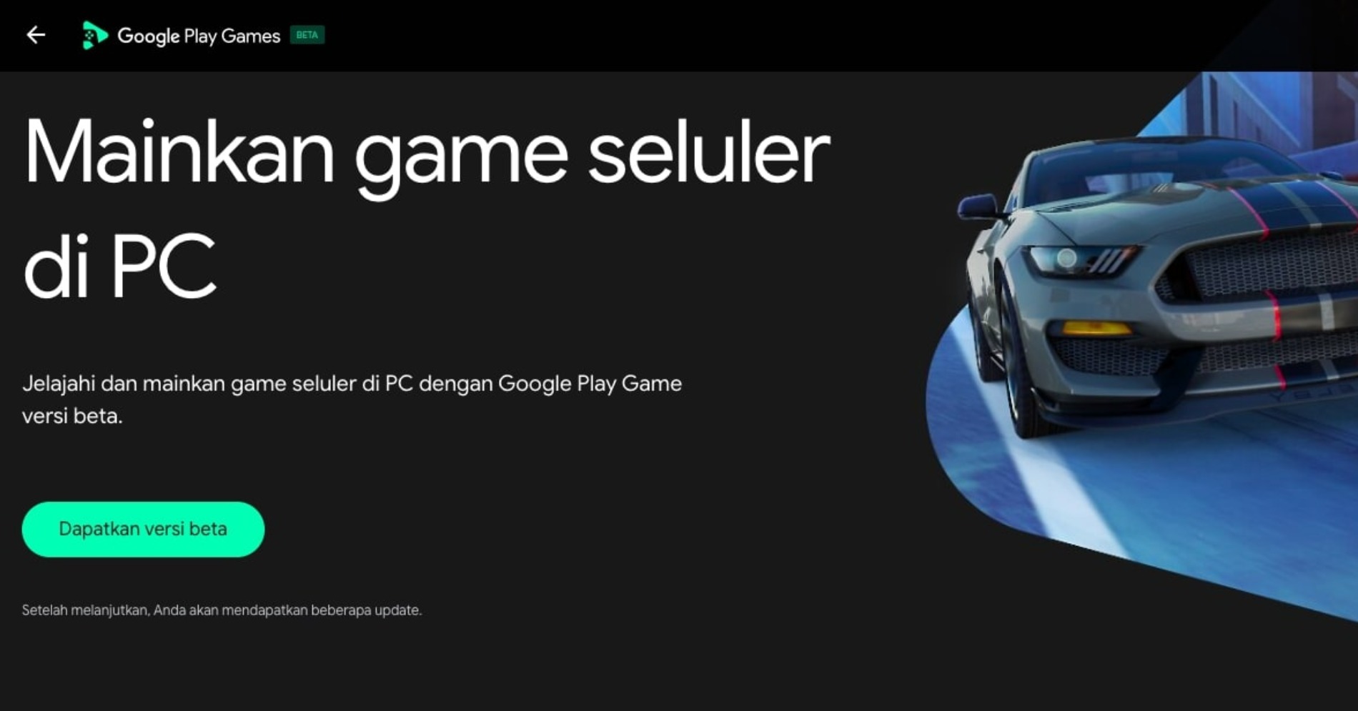 Google Play Games untuk PC (Sumber: Play Google)