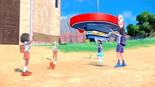 Multiplayer gameplay Scarlet and Violet Pokomen (Sumber gambar: Pokemon)