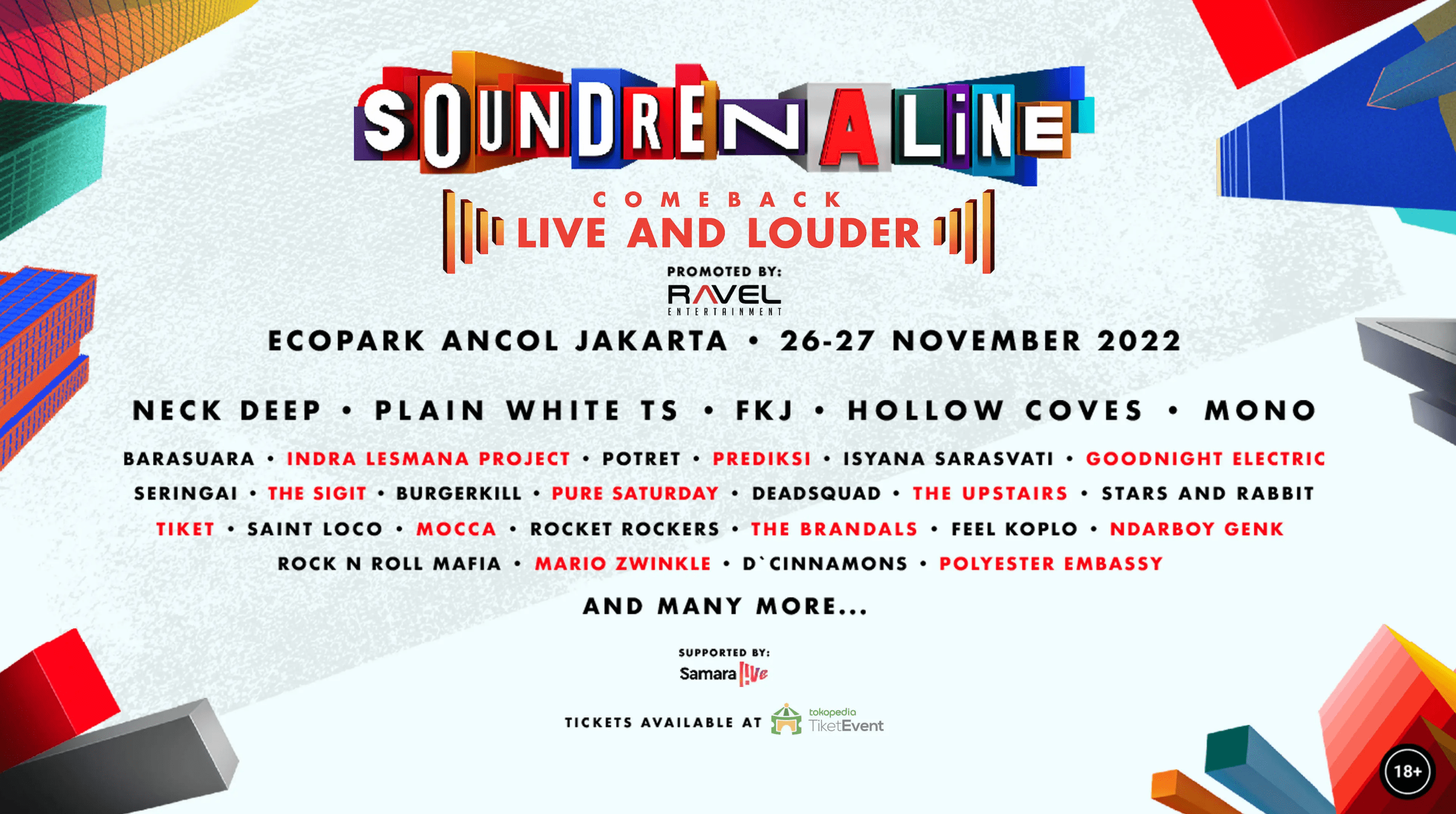 Agenda Soundrenaline 2022/soundrenaline
