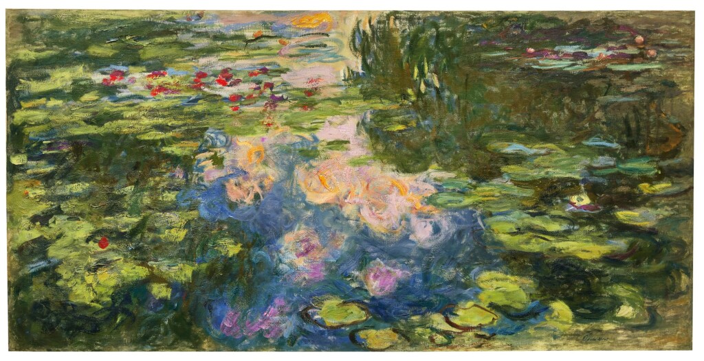 Claude Monet, Water Lilies (sumber gambar:Sotheby’s)