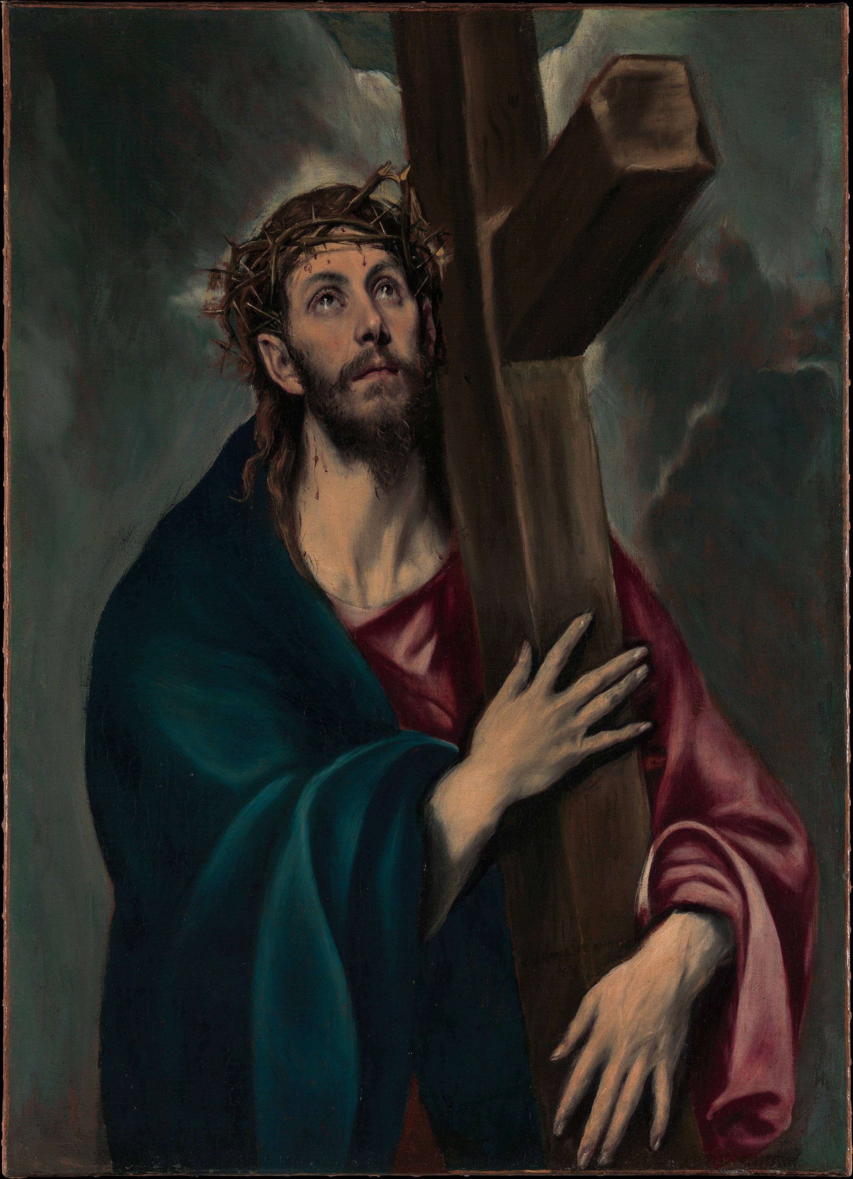 Ilustrasi Christ Carrying the Cross (sumber gambar: Met Museum)