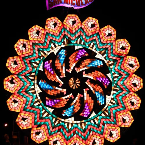 Festival lentera di Filipina(Sumber gambar: Giant Lanterns)