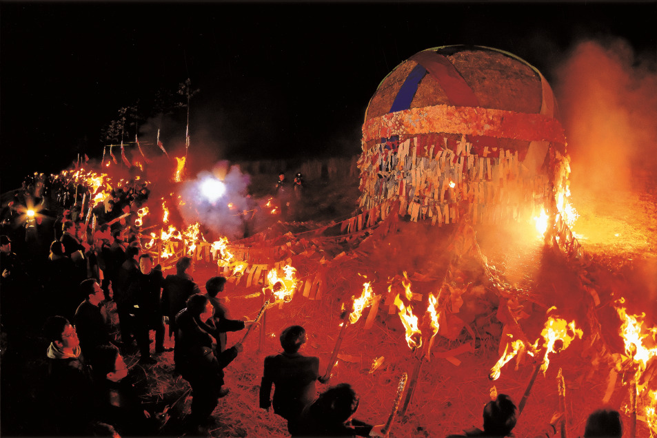 Jeju Fire Festival (Sumber gambar: visitkorea)
