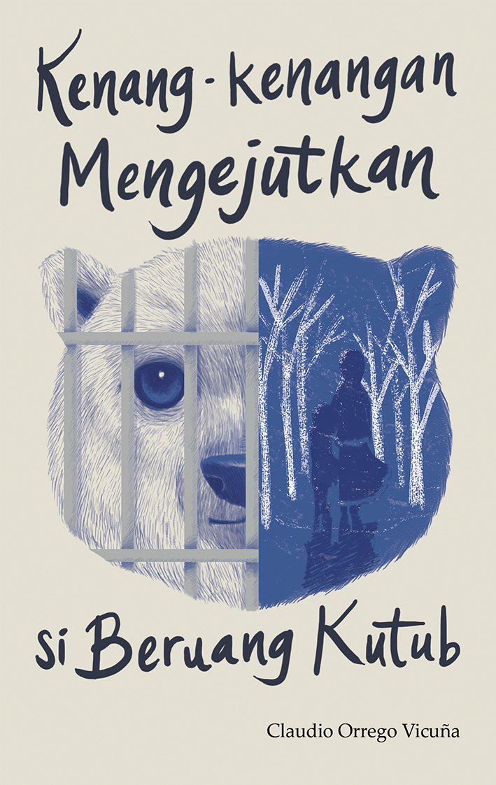 Ilustrasi buku Kenang-Kenangan Mengejutkan Si Beruang Kutub(sumber gambar Marjin Kiri)