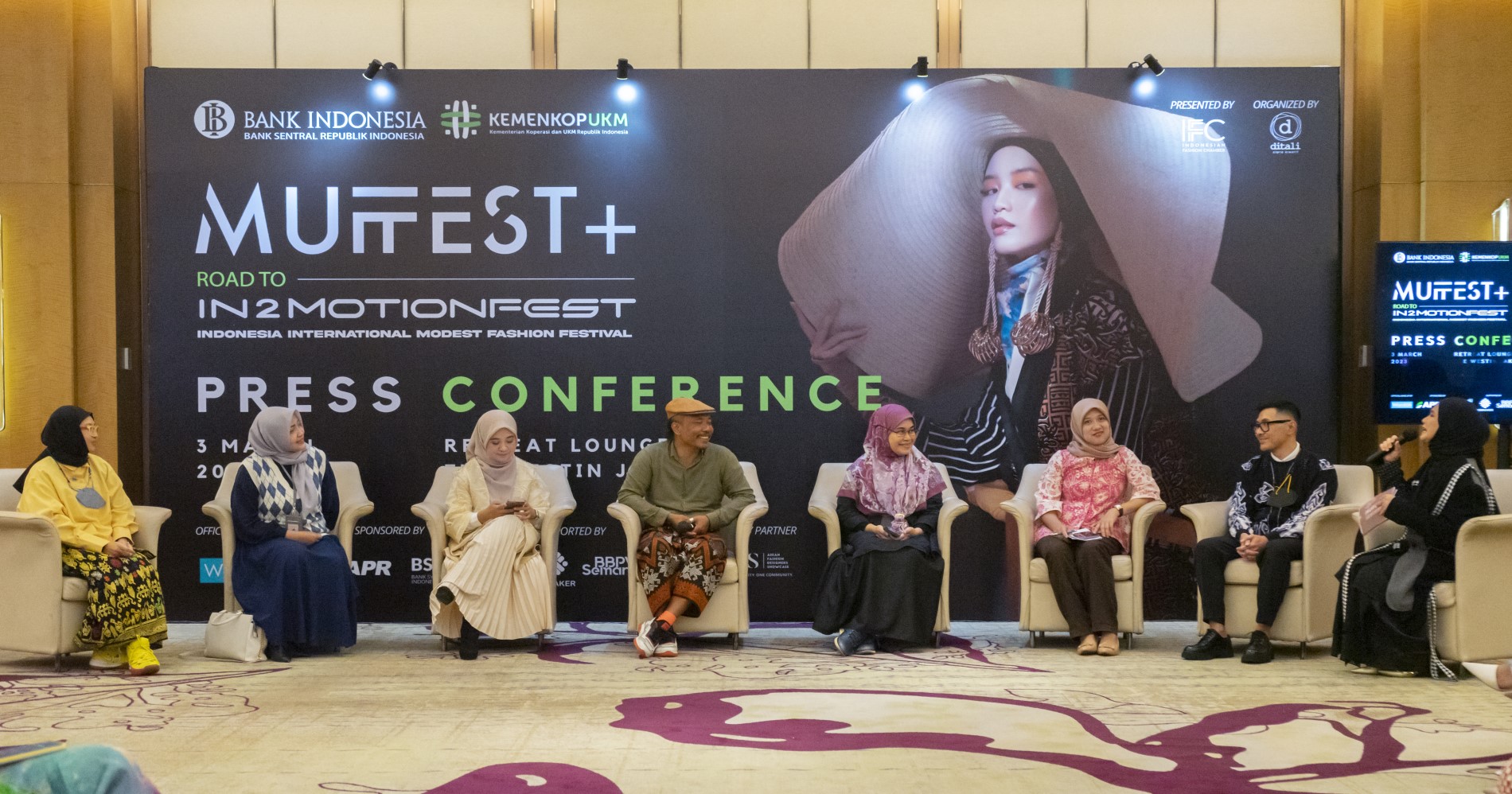 Konferensi Pers Muffest+ 2023 di The Westin Jakarta (Sumber Foto: Muffest+ 2023)