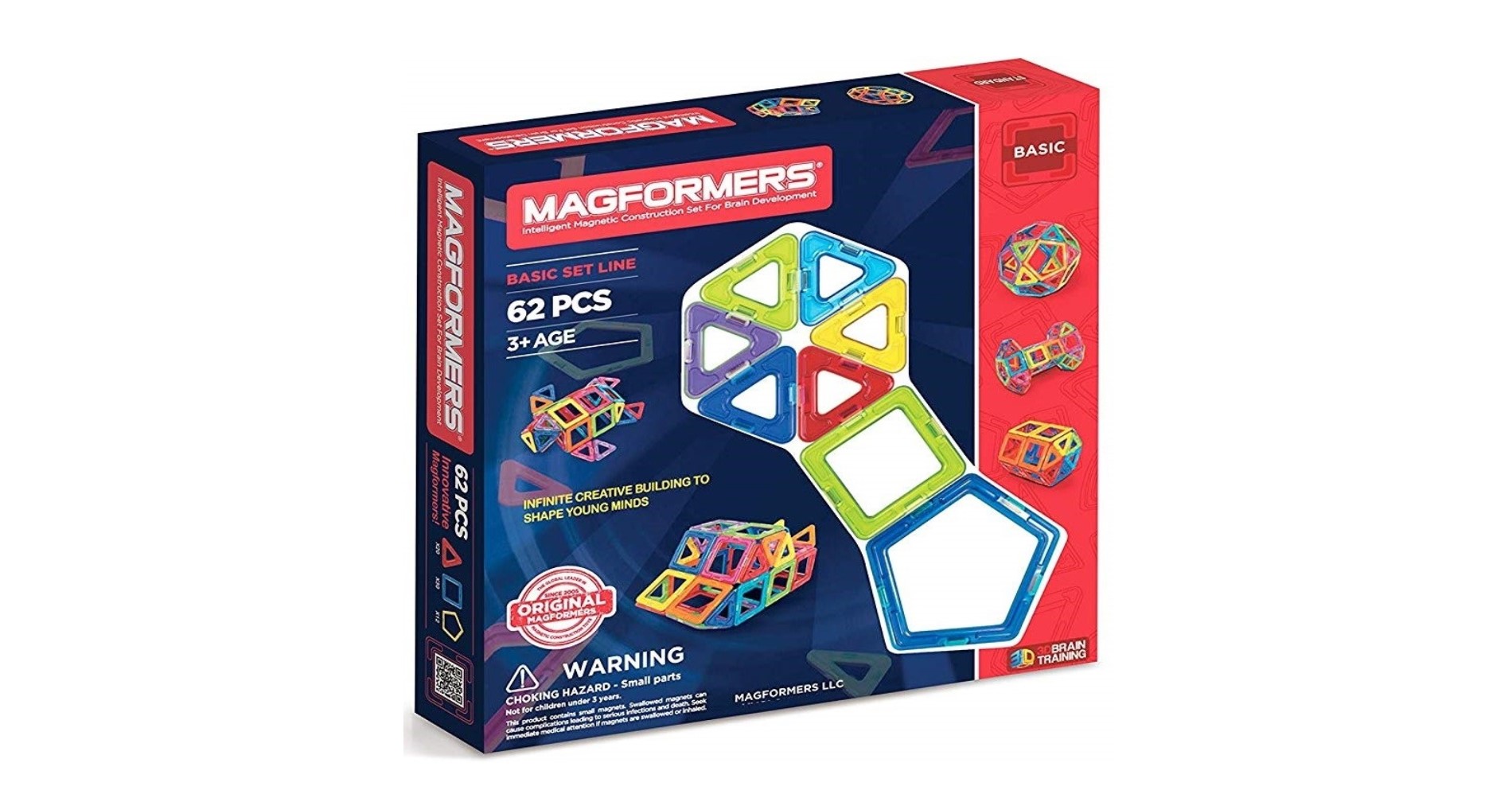 Magformers 62 Piece Set (Sumber Foto: ELC)