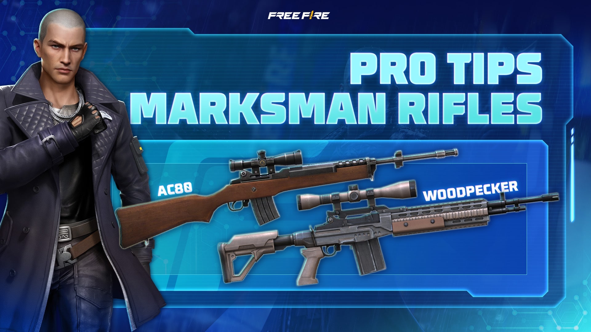 Marksman Rifles (Sumber gambar: Garena)